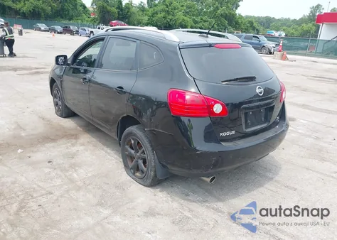 2009 Nissan Rogue Sl из США, поврежденный, VIN JN8AS58T49W044642